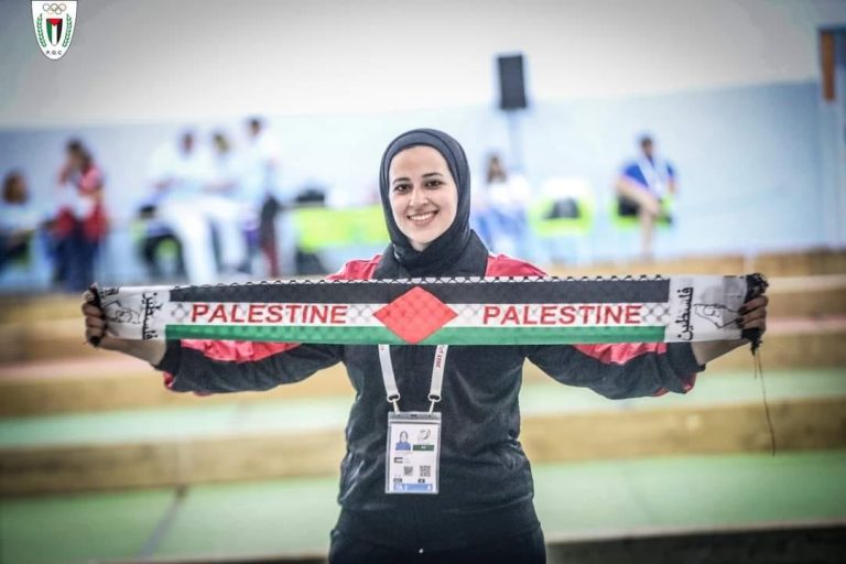 برونزية جديدة لفلسطين في دورة الألعاب العربية