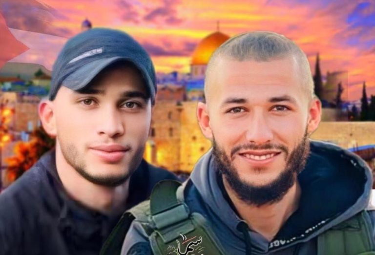 شهيدان برصاص الاحتلال خلال اشتباكات بالقرب من حاجز سالم في جنين.