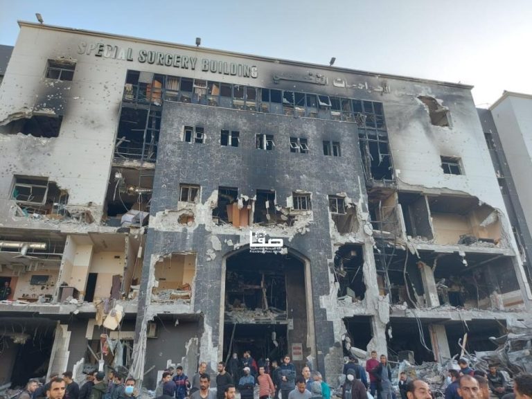 تقرير أوروبي : تدمير 31 مستشفى من بين 36 خلال فترة الحرب