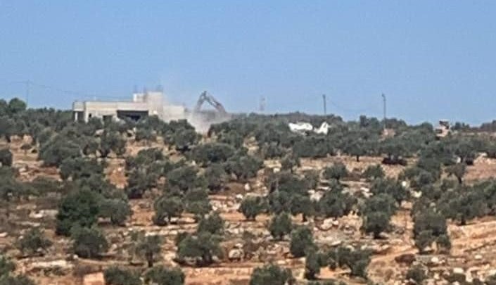 تدمير 3 منازل وهدم بناء وغرفة زراعية في أريحا، نابلس، وبيت لحم على يد الاحتلال