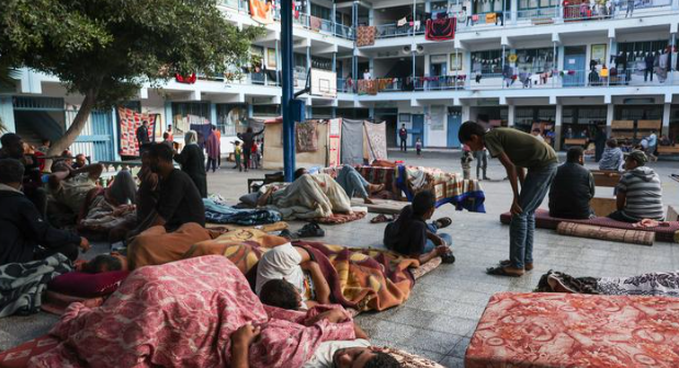 النازحون في غزة يواجهون خطر العدو والأوبئة