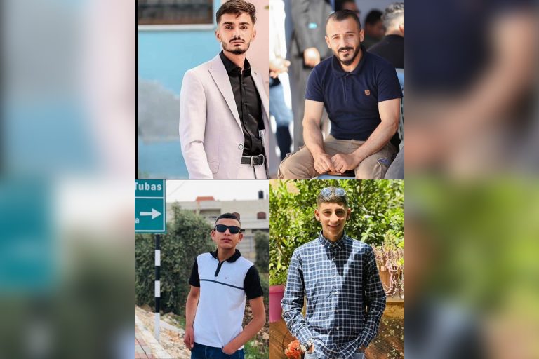استشهاد 4 أشخاص وإصابة 7 آخرين خلال اقتحام قوات الاحتلال لبلدة عقابا في طوباس