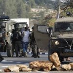 الضفة الغربية : 12 معتقلاً اليوم والعدد الإجمالي للمتعلقين بلغ 11,700 منذ 7 أكتوبر