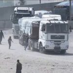 دوجاريك : إسرائيل اعترضت وصول ثلثي المساعدات إلى غزة الأسبوع الماضي