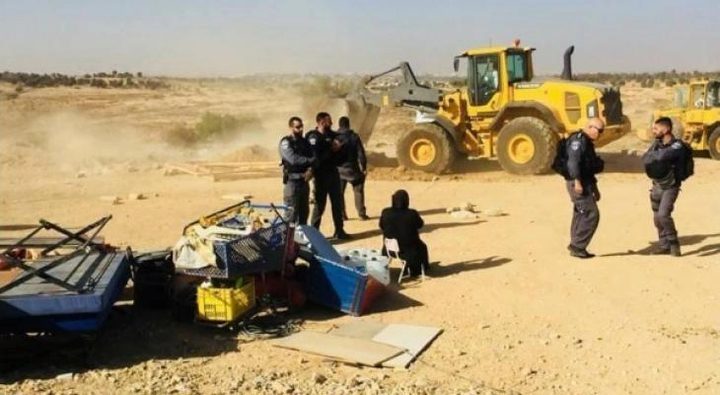 سلطات الاحتلال تواصل هدم قرية العراقيب للمرة 234