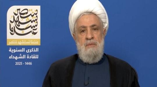 الشيخ قاسم: مواقف ترامب خطيرة جدًا وتريد إنهاء فلسطين