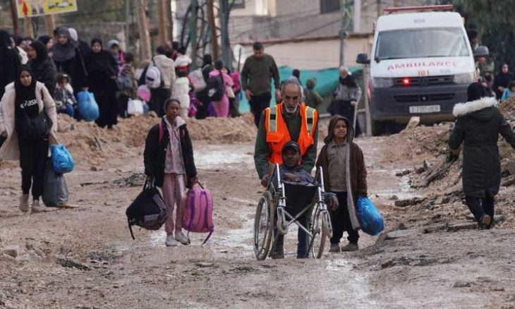 اللجنة الإعلامية في جنين : أوضاع إنسانية صعبة لـ 20 ألف نازح من المخيم